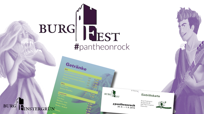 Diplomarbeit: Redesign des Logos Burg Finstergrün, Corporate Design und Kommunikationsmaßnahmen für die Submarke Burgfest