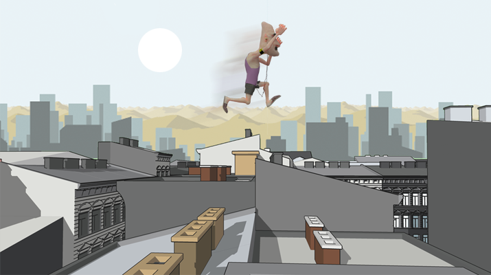 Diplomarbeit: "Parkour Run" — Design eines Mobilegames