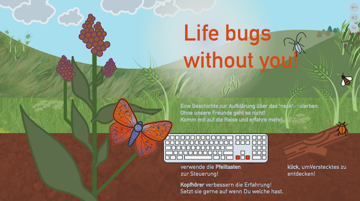 Diplomarbeit: Life bugs without you! – Kommunikationsdesign zur Bekämpfung des Insektensterbens