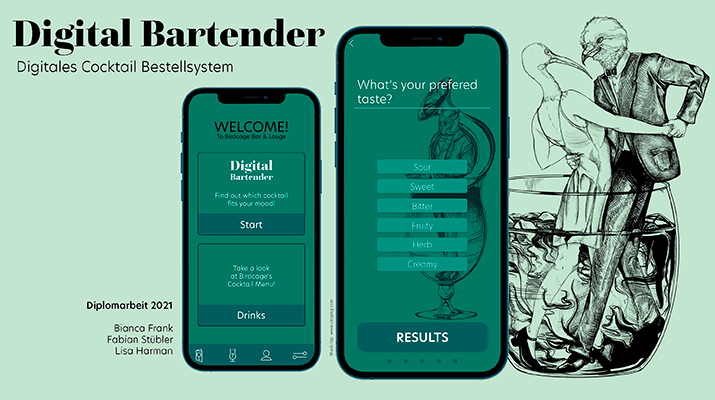 Diplomarbeit: The Digital Bartender – Digitales Cocktail-Bestellsystem