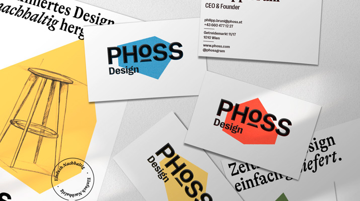 Diplomarbeit: PHOSS – Corporate Identity und Webdesign